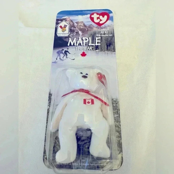 Ty Other - Ty Beanie Babies Canada Maple the Bear McDonald’s 1997